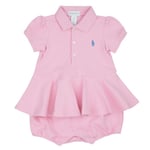 Robe enfant Polo Ralph Lauren  SS PEPLUM BU-ONE PIECE-SHORTALL