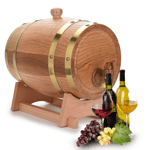 3L Vintage Wood Oak Timber Wine Barrel Dispenser For Whiskey Bourbon Tequ UK REL