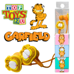 Garfield Character Orange Silicone Rubber In-Ear Earphones/Headphones 3.5mm Jack