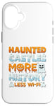 iPhone 16 Plus Haunted castles - Halloween Ghost Hunting Ghost Hunter Case