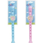 Peppa Pig Recorder Musical Instrument Toy Pink Blue (1 Supplied at Random)