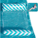 Ymyny - Hamac Gonflable Piscine,Multifonction Hamac Flotteur Bouées et Matelas Gonflable Piscine,Transat Gonflable Piscine,Portable Bouee Piscine