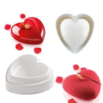  Moule silicone gâteau forme coeur bombé dodu pâtisserie St Valentin amour love