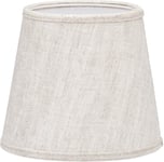 Mia Lampskärm Ø14cm Lin Ljus Beige