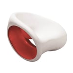 Driade - MT3 Rocking Chair - Sand White/Red - Lenestoler