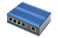 DIGITUS Netzwerk-Switch - 5-Port Fast Ethernet - DIN-Rail Montage -  (US IMPORT)