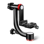 NEEWER Gimbal GM101 Tête de trépied Professionnelle en Alliage d'aluminium Haute Performance avec Plaque à dégagement Rapide Arca, GM101 Prend en Charge des Prises de Vue panoramiques à 360 degrés