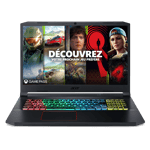 PC Portable Gaming 17'' Acer Nitro 5 - i5 - 16 Go RAM - 512 Go SSD - RTX 3060 6 go