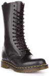 Dr Martens 1914 Smooth Leather High Lace Up Womens Boot Black Size 3 - 7