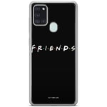 ERT GROUP mobile phone case for Samsung A21s original and officially Licensed Friends pattern 002 optimally adapted to the shape of the mobile phone, case made of TPU