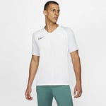 Nike Men Breathe Strike Short Sleeve Top - White/White/Silver Pine/Iridescent, XX-Large