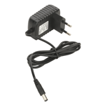 RockPower NT 4 - Power Supply Adapter 9,6V DC, 300 mA, (-) Center, Euro Plug