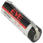 EVE ER14505 CNR AA Size 2600 mAh Lithium Battery 3.6 V Solder Tags