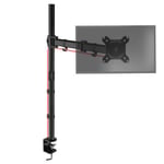 Duronic Single Monitor Arm Stand DMT251X3, PC Desk Mount, Extra Tall 100cm Pole,