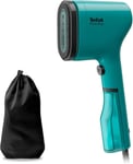 Tefal DT2024 Clothes Steamer Handheld Pure Pop Compact 70ML Tank Teal Green
