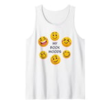 My Book Moods – Cute Book Lover & Novel Reader Quote Tank Top