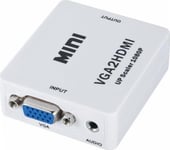 sovitin liitin vga+audio - hdmi