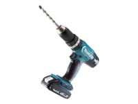 Makita Ddf453sye - Drill/Driver - Trådløs - 2 Hastigheter - Nøkkelfri Borhylse 13 Mm - 42 N·M - 2 Batterier - 18 V