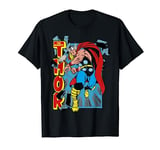 Marvel The Mighty Thor Bricks Flying Comic Page T-Shirt