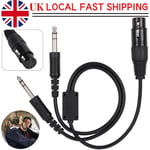 5Pin Aviation Headset Headphone Adapter Cable for Kenwood HYT Baofeng Relm Radio