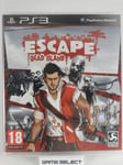 Escape Dead Island PS3 PLAYSTATION 3 Pal Eng Italien Orginal Neuf Scellé