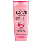 6 x L'Oreal Elvive Nutri-Gloss Shine Shampoo Dull Hair 250ml