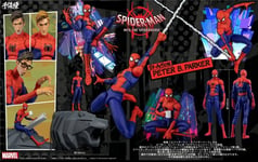 Sentinel Sv Action Spider-Man Into The Peter B.Parker With Gargoyl