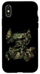 iPhone X/XS Dirt Track Racing Race Camouflage Camo Sprint Car Vintage Case