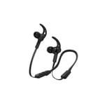 Hama Ecouteurs sans Fil Tour du Cou Freedom Neck (Casque de Sport Bluetooth Intra-Auriculaires Tour d'oreille avec Micro, 10h d'autonomie, Idéal Course, Vélo, Gym, Contrôle Vocal) Noir