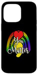 Coque pour iPhone 14 Pro Max Vous êtes Boho Rainbow Galaxy Star Matter