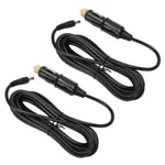 2Pcs DC 12V Car  Power Supply Cable Cigarette Lighter Cord Male Plug