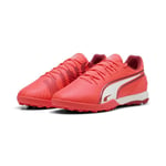 PUMA King Match Tt Unlimited - Glowing Red/vit/red Fire - Turf (Tf), storlek 47