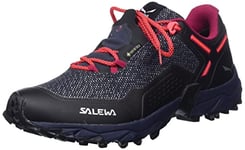 Salewa Femme WS Speed Beat GTX Chaussure de Course, Asphalte Fluo Corail, 38.5 EU