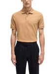 BOSS Organic Cotton Polo Shirt, Medium Beige