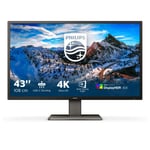 Philips P Line 439P1/00 LED display 108 cm (42.5") 3840 x 2160 pixels 4K Ultra H