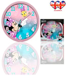 Minnie Mouse Wall Clock, Children's Wall Clock, Officially Licensed,