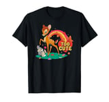 Bambi trop mignon arc-en-ciel T-Shirt