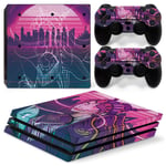 Kit De Autocollants Skin Decal Pour Console De Jeu Professionnelle Ps4 The Last Of Us, T1tn-P4pro-7141