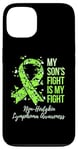 Coque pour iPhone 13 My Son's Fight Is My Fight Non-Hodgkin Sensibilisation au lymphoma