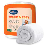 Warm & Cosy King Size 15 Tog Winter Duvet – Extra Warm Thick Heavyweight Cosy...