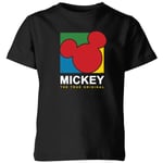 Disney Mickey The True Original Kids' T-Shirt - Black - 3-4 Years - Black