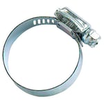 Merriway BH03448 (2 Pcs) Jubilee Pipe Hose Clip Clamp, Size 1X: 30-40 mm (1.1/4 inch to 1.1/2 inch) Mild Steel - Pack of 2 Pieces