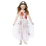 amscan Déguisement de mariée zombie 9914841 pour enfant - Costume d'Halloween pour fille - 10-12 ans