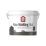 Falu Rödfärg Fasadfärg, Original helmatt, 5L, Grå