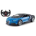 JAMARA - Voiture télécommandée de couleur bleu et noir – BUGATTI chiron - 1/1...