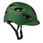 ANAN Casque de vélo, Casque de Cyclisme de la Ville avec Chargement de USB Amovible Taultight, Ultra-léger et Multiples évents, circonférence à la tête réglable,Vert,M