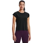 Under Armour S/M Women's Rush Perf Short Sleeve Black T-Shirt New With Tags