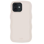 holdit iPhone 12/12 Pro Skal Wavy Light Beige