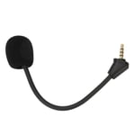 Tbest Micro de remplacement détachable 3,5 mm pour Hyper X Cloud II Wireless - Réduction du bruit - Bras de microphone flexible