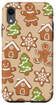 iPhone XR Christmas Gingerbread Men - Gingerbread House Pattern Case